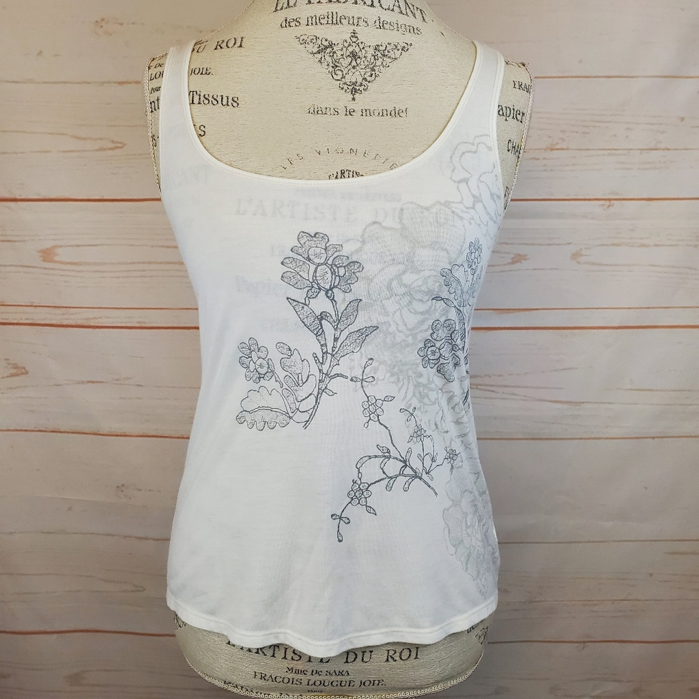 American Eagle Lace Back Tank Top